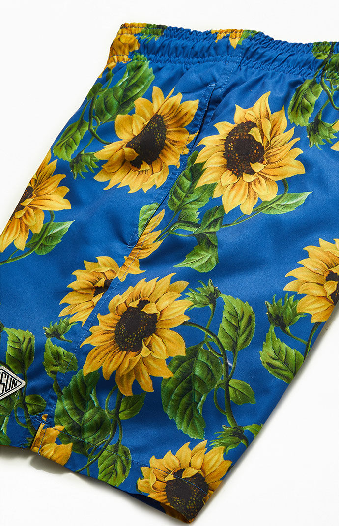Mens sunflower swim clearance trunks