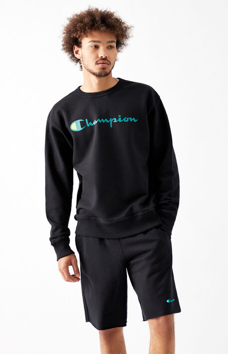 Script Crew Neck Sweatshirt
