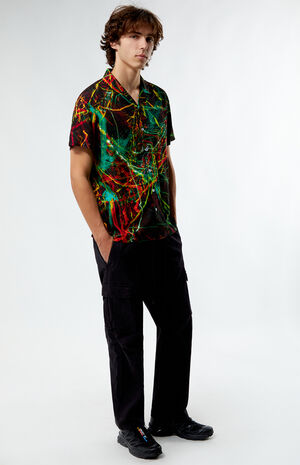 Lasers Woven Camp Shirt image number 4