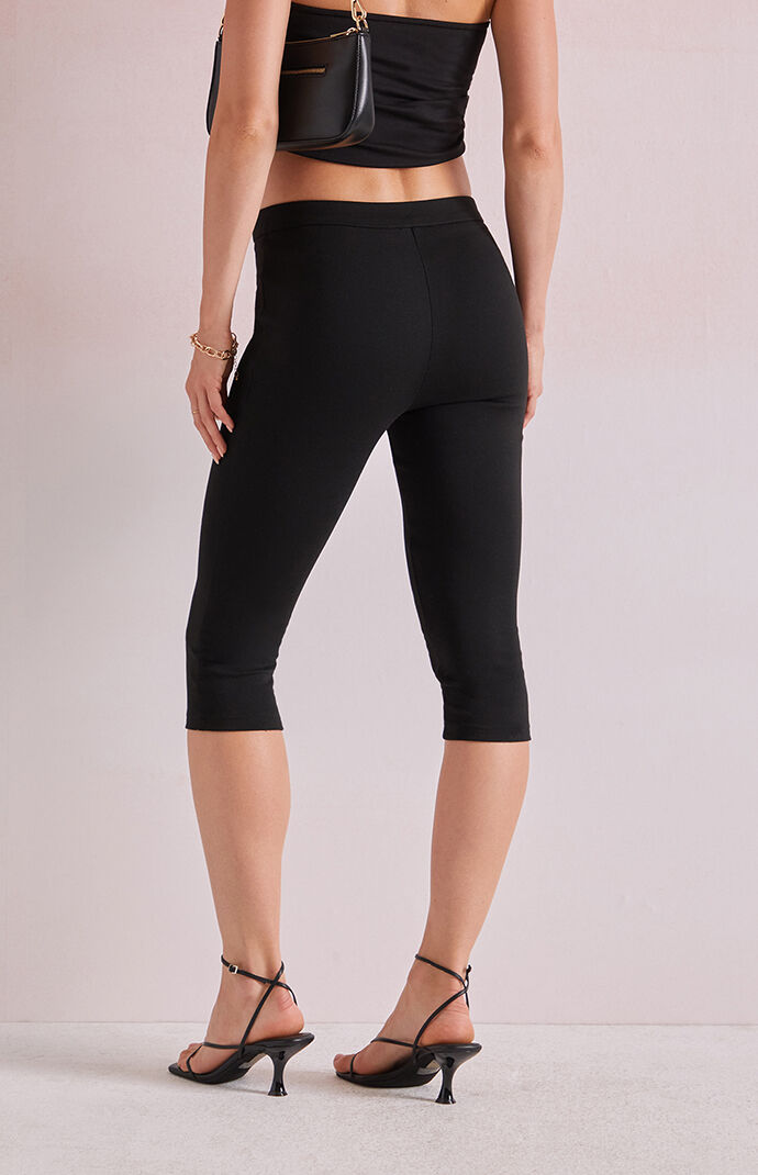 Beverly and Beck Solid Capri Pants