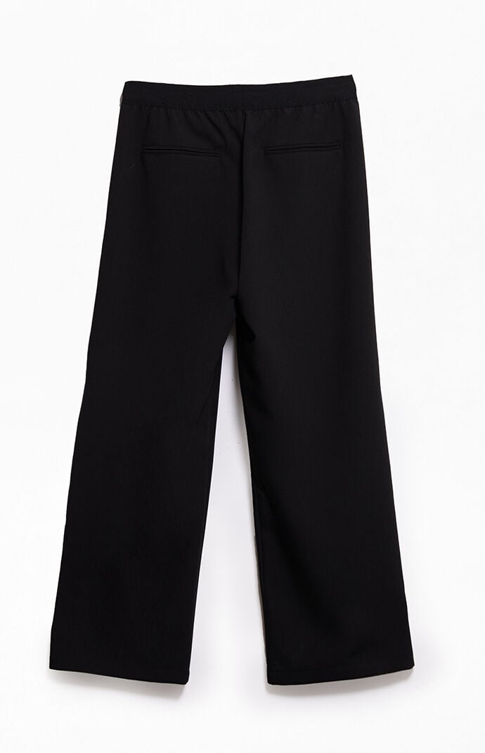 FIELD OF STUDY by Pacsun Black Kane Wide Leg Baggy Trousers | Pacsun