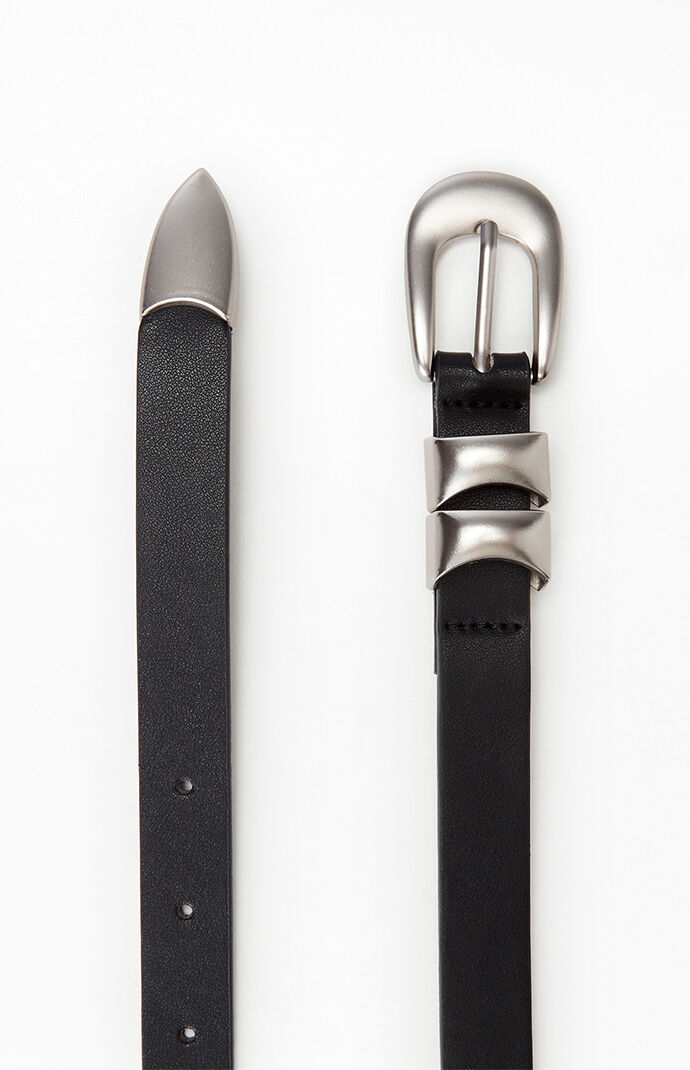 ★SPERONE★ round double belt black sprm24fwbe02bk Pacsun Double Round Belt | PacSun