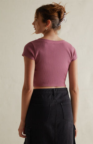 Waffle Knit T-Shirt image number 4