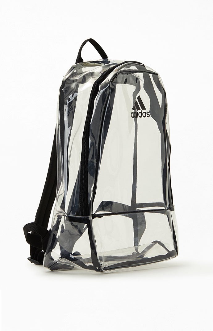 Clear adidas backpack hot sale