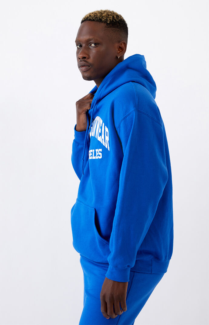 Blue LA Graphic Hoodie