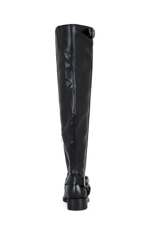 Women's Xaliima Black Over-The-Knee Boots image number 3
