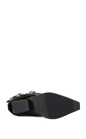 Women's Ashraf Chocolate Western Booties image number 5