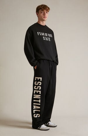 Black Fleece Relaxed Sweatpants image number 2