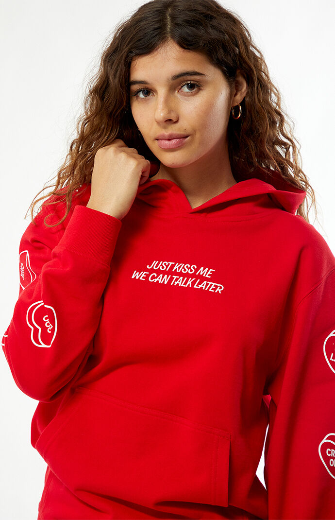 By Samii Ryan x Sweethearts Just Kiss Me Hoodie | Pacsun
