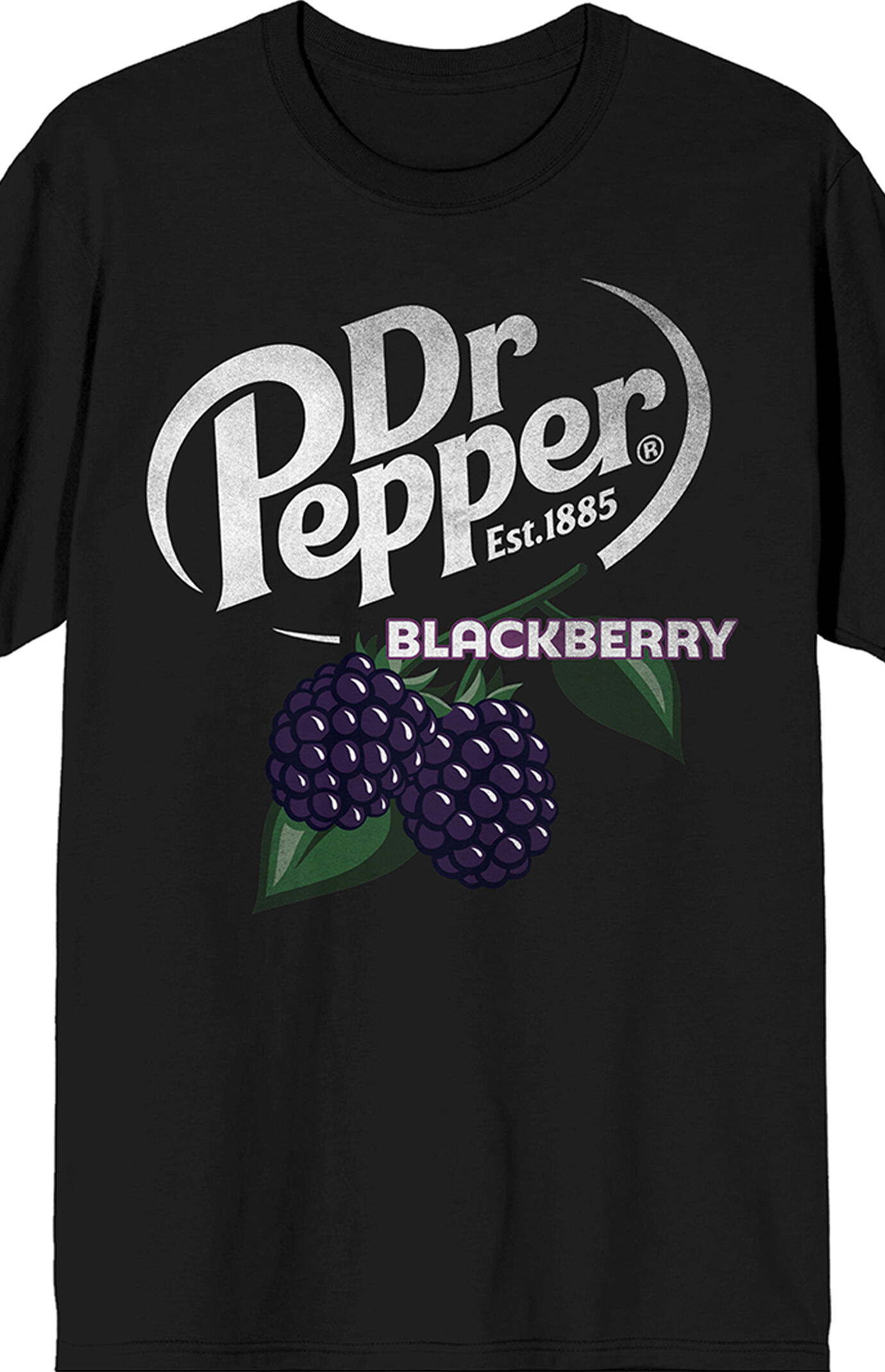 Dr. Pepper Blackberry Logo T-Shirt