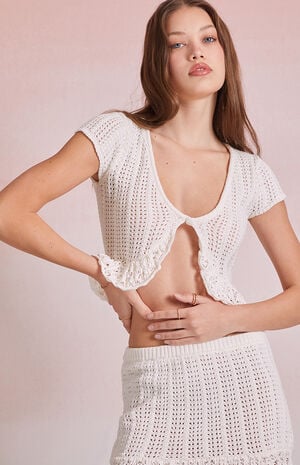 Elenah Crochet Top Elenah Crochet Top image number 3