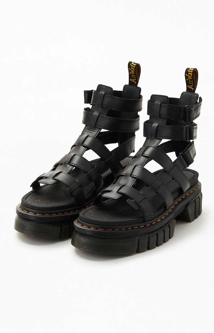 Dr Martens Women s Ricki Leather Platform Gladiator Sandals PacSun