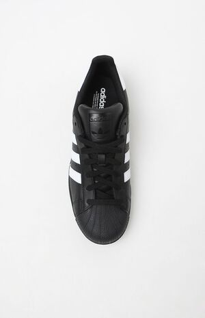 Addidas Black & White Adidas Superstar Shoes, Size: 6 - 11