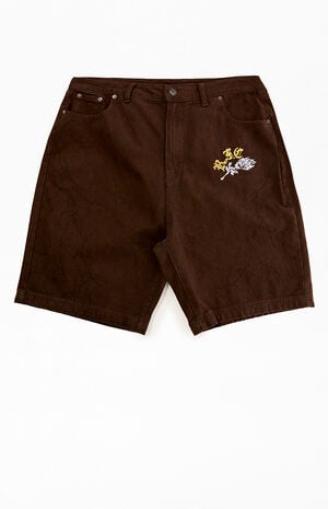 The Rose Dealer Baggy Jean Shorts image number 1