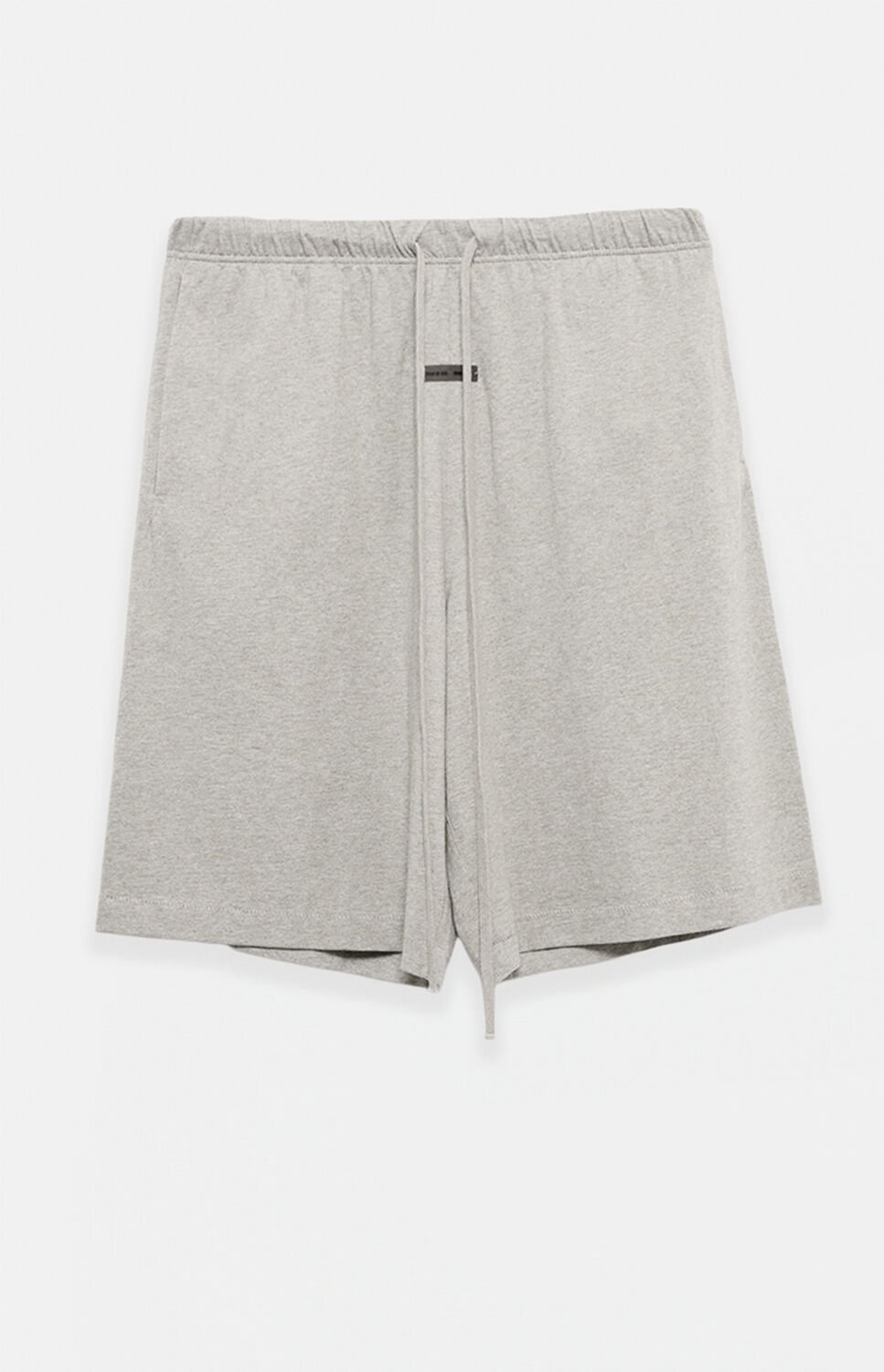 Fear of God ESSENTIALS Concrete Heather Basketball Jersey Sweat Shorts