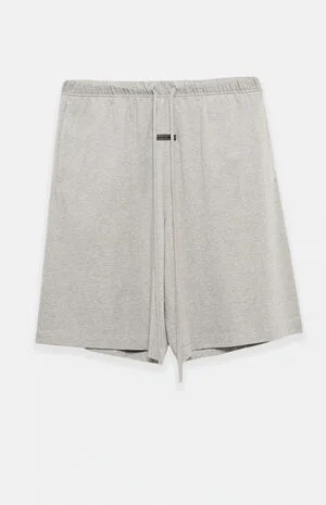 Concrete Heather Basketball Jersey Sweat Shorts image number 1