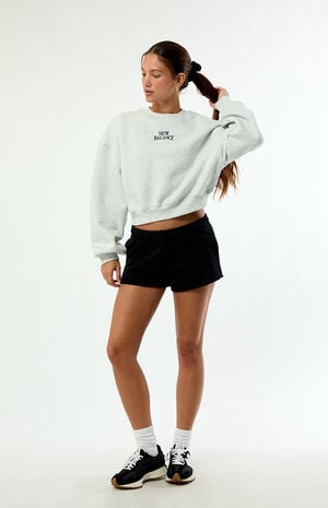 Linear Heritage Fleece Crew Neck Sweatshirt image number 1