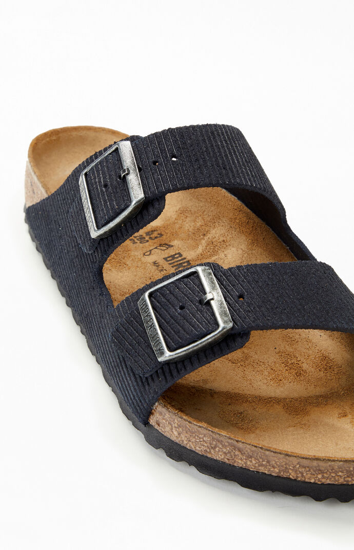 Birkenstock Arizona Corduroy Sandals Midnight | Pacsun