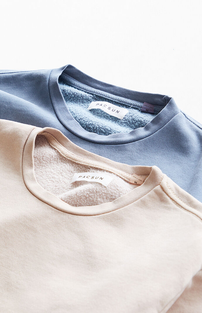 2 Pack Crew Neck Sweatshirt