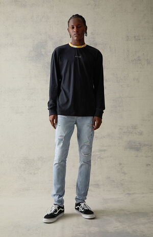 Eco Skinny Indigo Comfort Stretch Jeans image number 1