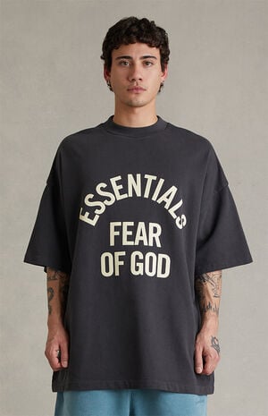 Faded Black Campus '90s Short Sleeve T-Shirt image number 2