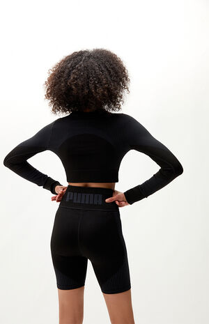 Seamless Fitted Long Sleeve Top Seamless Fitted Long Sleeve Top image number null