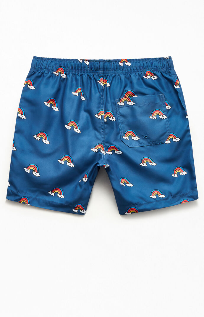 Rainbows 17" Swim Trunks