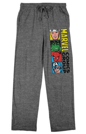 Marvel Comics Superhero Pajama Pants image number 1