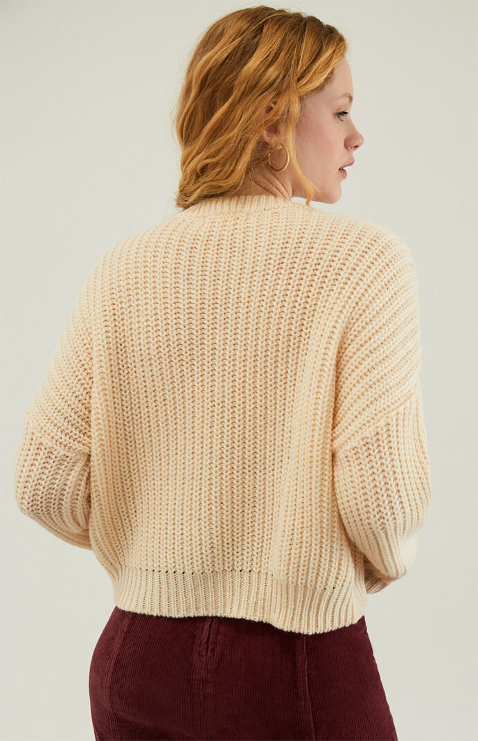 Shaker Stitch Sweater