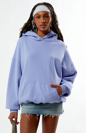 Ultra Soft Fleece Core Washed Oversized Hoodie image number 2