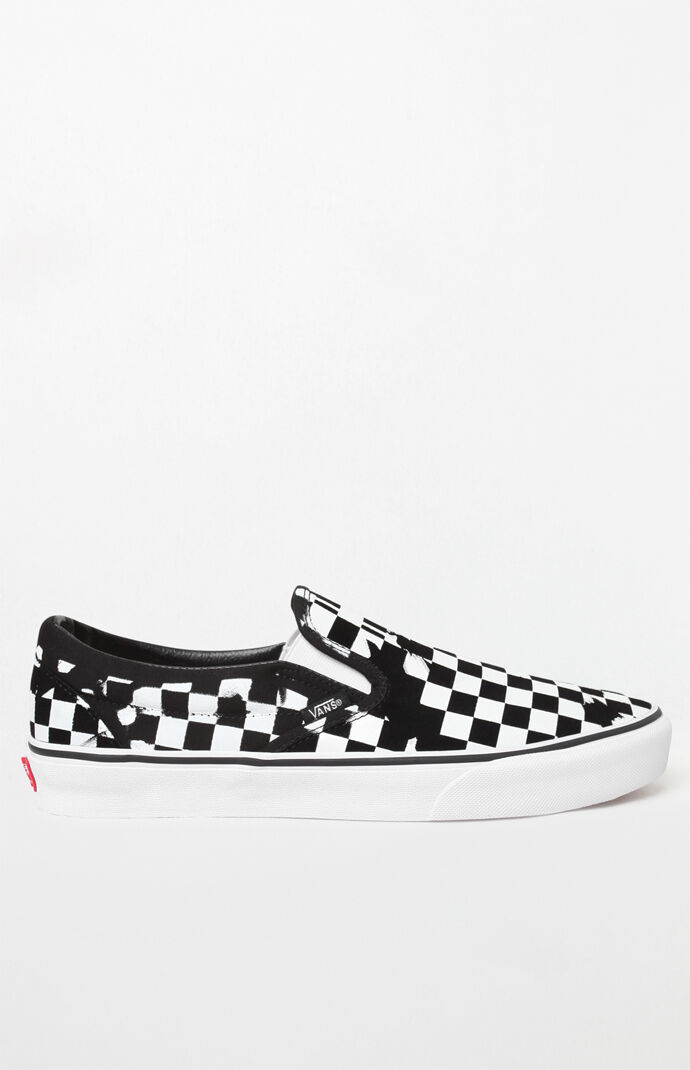 checkered vans rack room