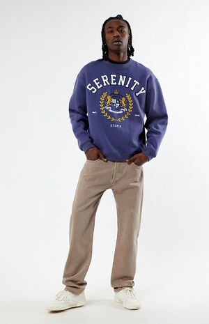 Serenity Embroidered Crew Neck Sweatshirt image number 3