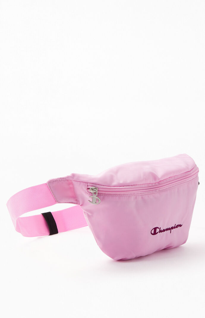 pink champion fanny pack