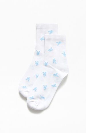By PacSun Allover Bunny Socks image number 3