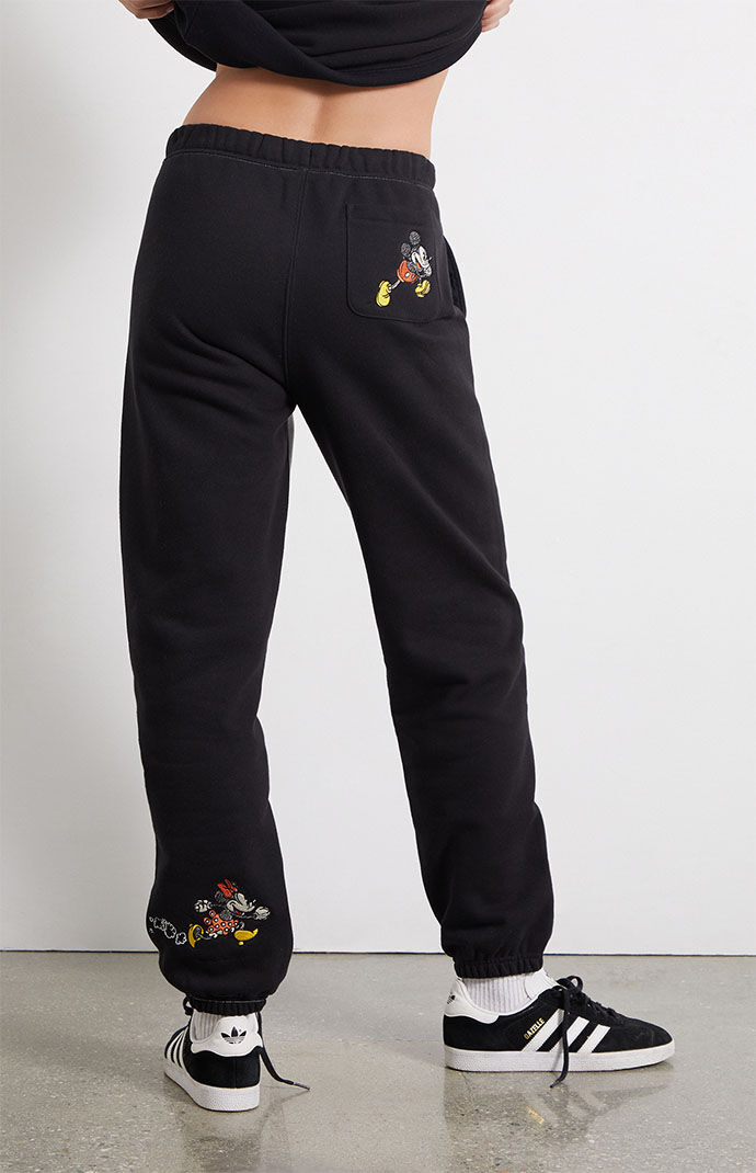 Reverse weave colorblock joggers deals
