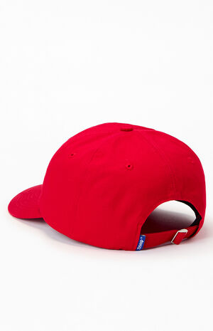 Red Classic Dad Hat image number 3
