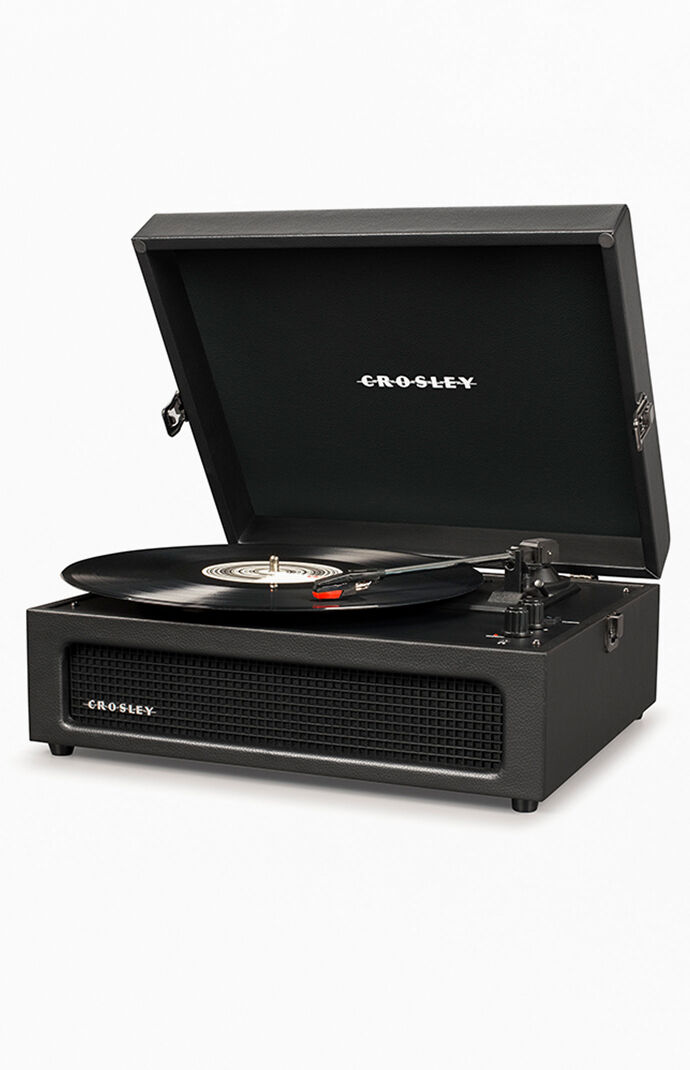 Black Voyager Record Player