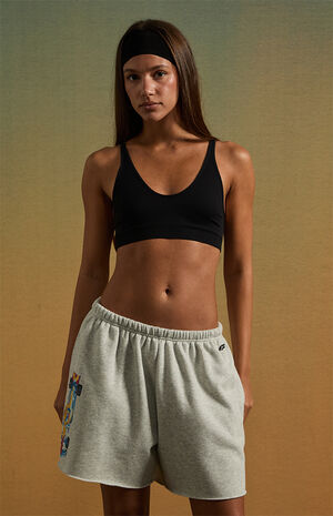x Pacsun Miami Racing Baggy Sweat Shorts image number 3