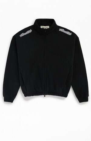 Kids Vintage Black Classic Track Jacket image number 1