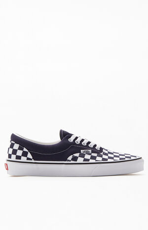 Navy Era Checkerboard Authentic Sneakers image number 2