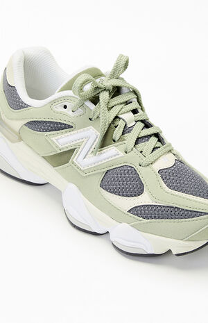 Kids Green 9060 Shoes image number 6