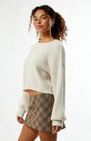 Snug Waffle Knit Sweater image number 4