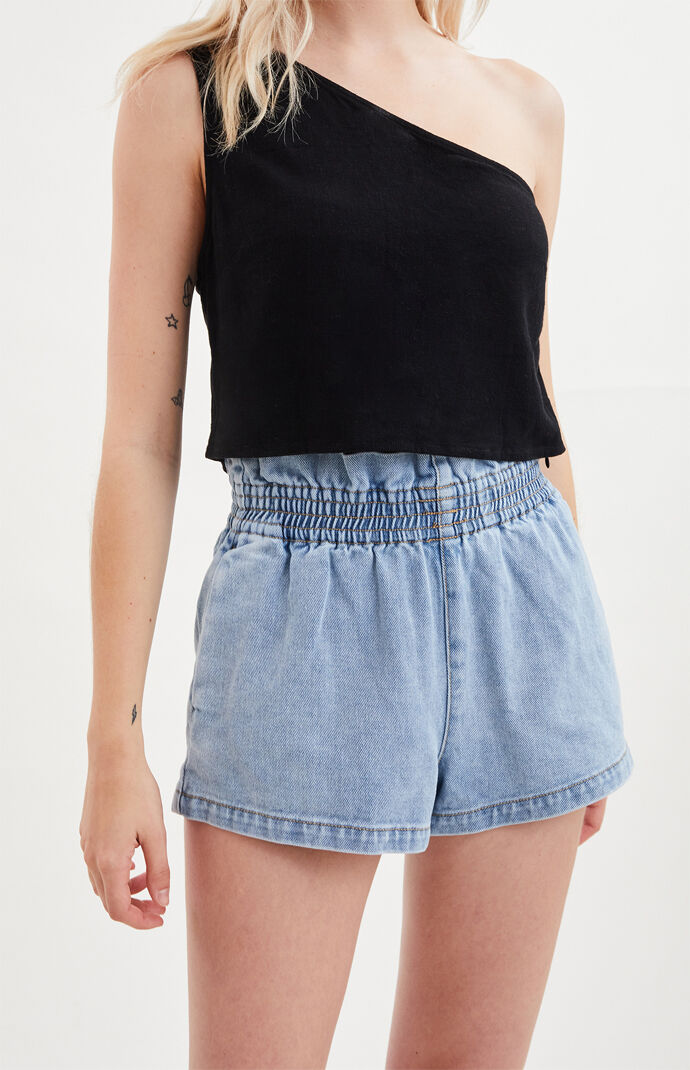 Paperbag Pull On Shorts