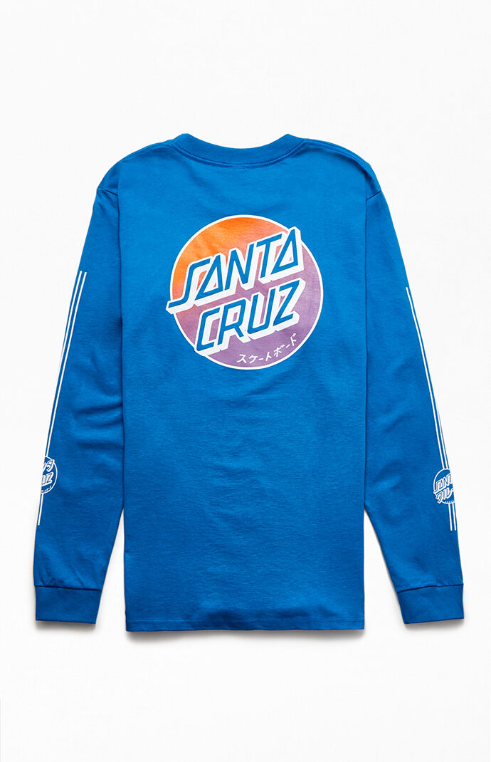 Crossover Dot Long Sleeve T-Shirt