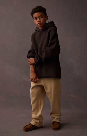 Plum Knit Hoodie image number 6