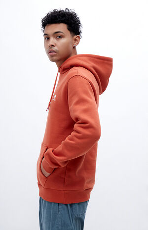 Burnt Orange Star Chevron Hoodie image number 3