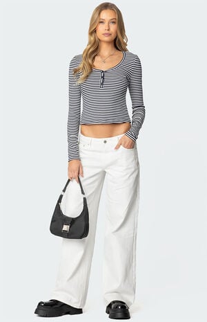 Jocelyn Striped Top image number 2