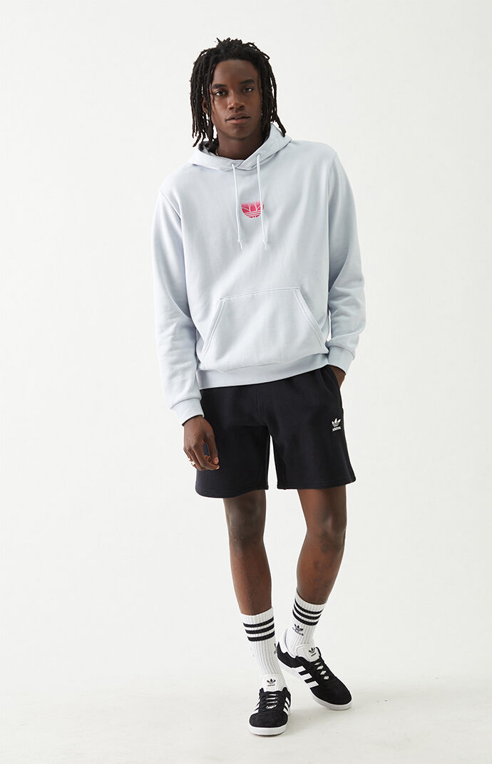 3D Trefoil Ombre Hoodie