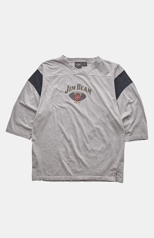 2000s Jim Beam V-Neck Graphic T-Shirt image number 1