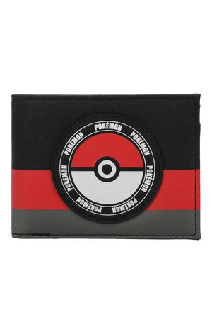 Pok&eacute;mon Poke ball Tri-Color Bifold Wallet image number 1